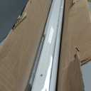 No Drill Motorized Zebra Blinds with Remote, 33"W x 72"H