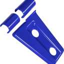 Door Hinge Cover Trim Exterior Accessories for Jeep Wrangler JK JKU Sport Rubicon Sahara X Unlimited 2-Door & 4-Door 2007-2018 (Blue 8PCS)