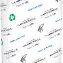Hammermill Printer Paper, Great White 50% Recycled Paper, 8.5 x 11 - 1 Ream (500 Sheets) - 92 Bright, Made in the USA