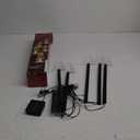 ILLUMINEW Outdoor Christmas Decorations, Solar Christmas Pathway Lights, Set of 5 Waterproof Landscape LED Lights for Yard Lawn Patio Walkway Decor (5PCS-Warm White-Tree)