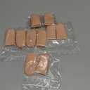 Gel Finger Protectors Finger Caps Silicone Fingertips Protection - Finger Cots Great for Trigger Finger, Finger Arthritis, Finger Cracking and Other Finger Pain Relief(Nude, Medium)