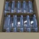 M MCIRCO 10-Pack,22 Oz Glass Meal Prep Containers,Glass Food Storage Containers with lids,Lunch Containers,Microwave, Oven, Freezer and Dishwasher (Gray)