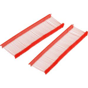 MECCANIXITY Standard Tagging Fasteners,Plastic Regular,Standard Label Gun Price Tagging Barbs for Garment Price Tag Label Tagging Barbs 25mm/1 Inch,Pack of 1000 Red