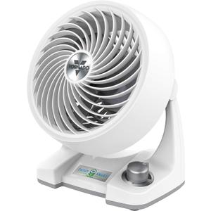 Vornado 133DC Energy Smart Compact Air Circulator with Variable Speed Control, DC Motor, Adjustable Tilt, Quiet Operation for Bedroom, Office, and Home Use, White (Small)