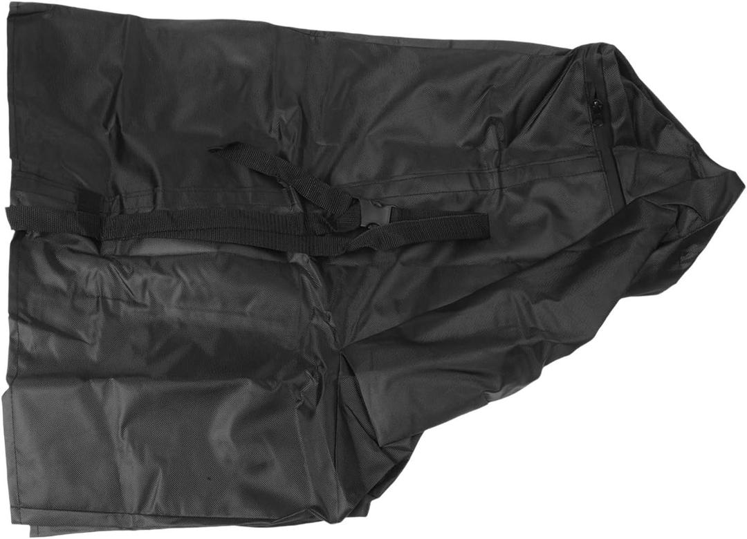 Sand Filter Pump Cover for 16-18in Units, 27.6 x 25.6 x 21.6 in, Heavy Duty 420D Oxford Cloth with UV & Weather Resistance, Zipper for, Black, 420D