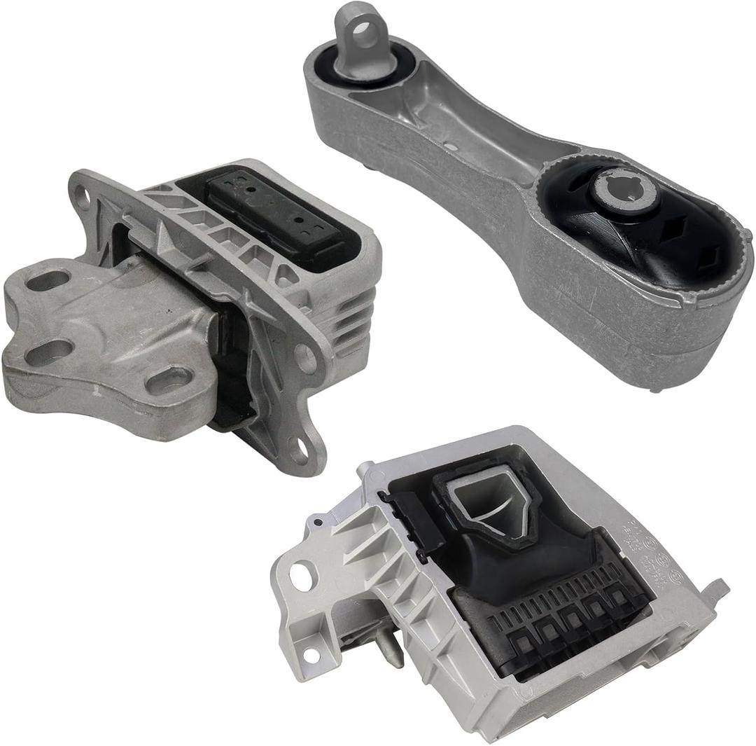 Engine Transmission Support Gasket For BMW 2015-2023 X1 X2 1 2 Series For MINI 2014-2023 One Countryman Cooper ALL4 F55 F56 Replacement # 22116885778,22116885934,22316853449 (3 piece set)