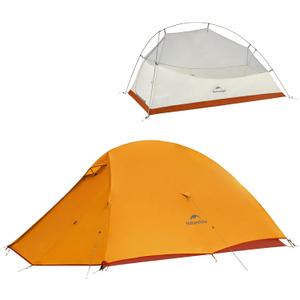 Naturehike Cloud-Up 2 Person Tent Lightweight Backpacking Tent with Footprint - Free Standing Ultralight Camping Hiking Backpack Tents Two Person Tent