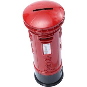 Unique Retro Style Iron Material Boys and Girls Money Bank Break to Piggy Bank