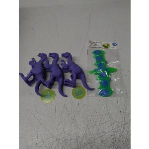 WIND -Up Dinosaur 3Pack with Dragon Slam Bracelet 1ct
