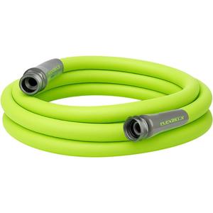 Flexzilla Garden Utility Hose 5/8 in. x 15 ft., Lightweight All-Weather Water Hose, Durable and Flexible, Leak-Free Connections (Chartreuse)