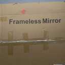 USHOWER 30" Round Frameless Wall Mirror with Beveled Edge - Circle Mirror for Bathroom & Vanity, Elegant & Simple Look