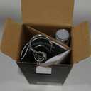 Maestri House Rechargeable Milk Frother with Stand, LunaFro Handheld Electric Foam Maker Waterproof Detachable Stainless Steel Whisk Drink Mixer Foamer for Lattes, Cappuccino (White)