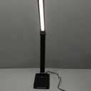 LED Desk Lamp with USB Ports,Touch Desk Lamps for Home Office with 5 Color Modes,3 Brightness Desk Light with Small Night Light,Reading Lamp Table Lamp for Bedroom Bedside Study Black with adapter