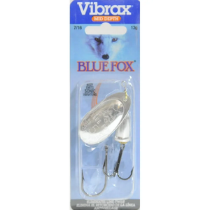 Blue Fox Super Vibrax Classic Spinner - Silver - 7/16 oz. 3Pack