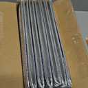 Blissun Fabric Christmas Tree Collar, Shiny Christmas Tree Ring, Willow Christmas Tree Skirt for Christmas Indoor Decorations (Shiny Silver)