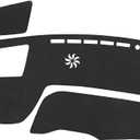 BIBLOZ Dash Cover for Lexus RX RX 350/ RX 350h/ RX 450h+/ RX 500h 2023 2024 2025 2026 Accessories Black Flannel Dashboard Cover Mat Car Dashboard UV Sun