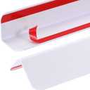 uxcell 2Pcs Wall Corner Protector, Self Adhesive Corner Protector Strip for Door Wall Table Cabinet Furniture Edge Guard 31.5" x 1.57", White