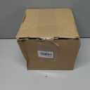 Indoor Self Watering Planters with Drainage Holes and Saucers, 8, 7, 6.5, 6, 5.5, 5 Inches, Black, 6 Pots