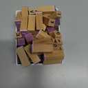 39 PCS Small Letter Stamps and Ink Pad for Crafting, Clay Alphabet Wooden Rubber Stamp Kit for Kids, DIY Craft Scrapbook Supplies for Card Making