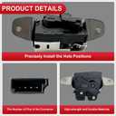 4 Pins Rear Trunk Latch Tailgate Door Lock Actuator Compatible with Mercedes-Benz GL350 GL450 GLA250 GLE350 GLE400 GLK250 GLK350 GLS350d GLS450 ML250 ML350,Replace for 2047401300,2047400435