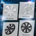 SCITOO Premium 16 Inch Hubcaps Set of 4 Wheel Rim Cover OEM Style Easy Snap On Car Truck SUV Hub Cap Replacement for Mazda,for Dodge,for Ford,for Honda,for Kia,for Mitsubishi,for Hyundai,etc.