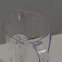 TableCraft PP322FIN Infusion Beverage Pitcher, 2 qt., With Lid, Dishwasher Safe, SAN Plastic, Clear, BPA Free