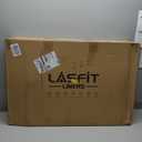 LASFIT Floor Mats 2019-2026 for Chevy Silverado/GMC Sierra 1500, 2020-2026 2500HD 3500HD, Double Cab/Bench Seat Only, Fit Without Rear Underseat Storage Box, All Weather TPE Custom Fit Floor Liners