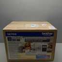 Brother SE700 Sewing and Embroidery Machine, Wireless LAN Connected, 135 Built-in Designs, 103 Built-in Stitches, Computerized, 4" x 4" Hoop Area, 3.7" Touchscreen Display, 8 Included Feet, White