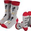 Women's Novelty Socks Dog Cat Socks Animal Gifts for Women Girl Dog and Cat Lovers Stocking Stuffer for mom