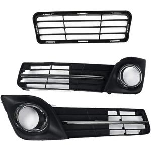 labwork Front Bumper Lower Grille Fog Lamp Cover Bezel kit Replacement for Toyota Camry SE 2012-2014
