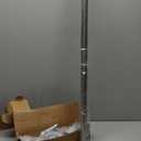 Ivilon Drapery Treatment Window Curtain Rod - Acrylic Ball 1 inch Pole. 48 to 86 Inch. Satin Nickel