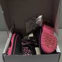 DREAM PAIRS Boys Girls Snow Boots Water-Resistant Outdoor Warm Cozy Anti-Slip Mid Calf Faux Fur Lining Insulated Winter Shoes for Little/Big Kids (Black/Fuxia)