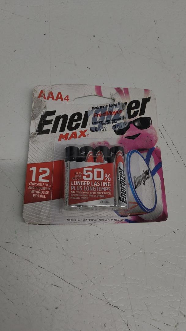 Energizer Max AAA4