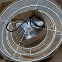 19.7" Linen Drum Pendant Light, Drum Light Chandelier Pendant Lights Kitchen Island Lighting, 3 Tier Large Farmhouse Pendant Hanging Light Dining Room Pendant Chandelier for Foyer Hallway