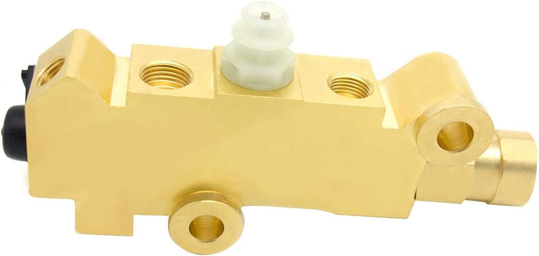 PV2 Brass Proportioning Valve Disc/Drum Disc Front Drum Rear Brake 172-1353 PV71 Fit for GM Street Rod Classic Car & Truck