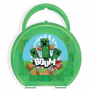 Nickelodeon Minecraft Coloring & Sticker Activity Set for Kids with Travel Carrying Case