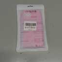 LoeoeL for iPhone 15 Clear Case Rectangle Edge, Slim Thin Transparent Girly Y2k Cute Designer Phone Case for Women, Trendy Aesthetic Design Soft TPU Silicone Rubber Cover, Bright Neon Hot Pink