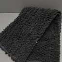 Yimobra Bathroom Rugs Non Slip Washable 32x20 Inch - Ultra Soft Absorbent Chenille Bath Mat, Quick Dry Shaggy Floor Carpet for Tub Shower, Dark Gray Home Decor Accessories