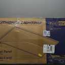 Lithonia Lighting CPANL 2x4 LED Flat Panel Light, 2 ft. by 4 ft. LED Light Panel, Ceiling Lighting Fixture, 4000 Lumens, 3500K/4000K/5000K Switchable CCT, Includes Direct Ceiling Mount Bracket, White