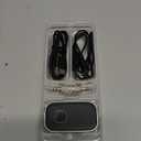 COMSOON Bluetooth Receiver for Car, Noise Cancelling 3.5mm AUX Bluetooth Car Adapter, Wireless Audio Receiver for Home Stereo/Wired Headphones, Hands-Free Call, 16H Battery Life - Black+Silver