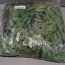 mizii 5 Packs 390" Artificial Vines Willows Garland Fake Vine Italian Ruscus Silk Green Leaves Faux Plants Greenery Decoration for Bedroom Room Wall Party Table Centerpieces Wedding Arch Decor