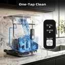 Antarctic Star Nugget Ice Makers Countertop with Soft Chewable Ice