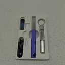 Ear Wax Removal Tool Camera, Ear Cleaner with Camera, Ear Cleaning Kit 1296P HD Ear Scope, 6 LED Lights and 12 Ear Picks, Earwax Removal with Otoscope to Earify Earwax for iOS and Android (Lavender)