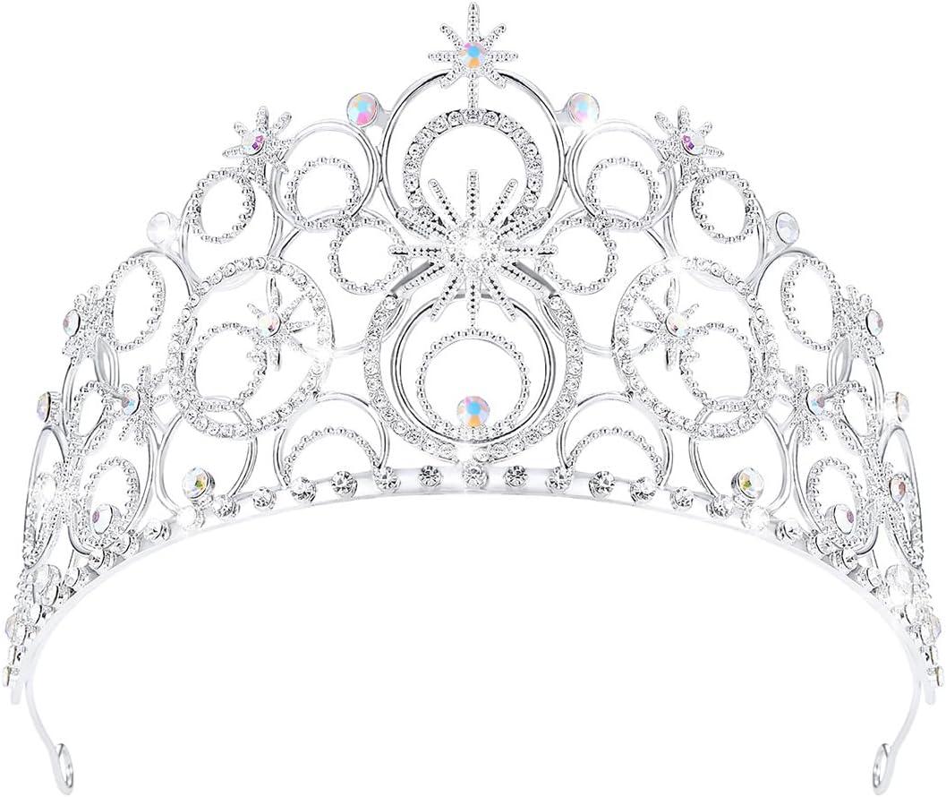 Children's Glinda Crown for Girls Tiara Costume Headband Accessories