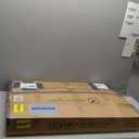 Furologee 47" Computer Desk with File Cabinet and Power Outlets, Home Office Desk with 2 Monitor Stands and Storage Drawer, Writing Gaming Table with Shelves and 2 Hooks for Bedroom, Rustic Brown