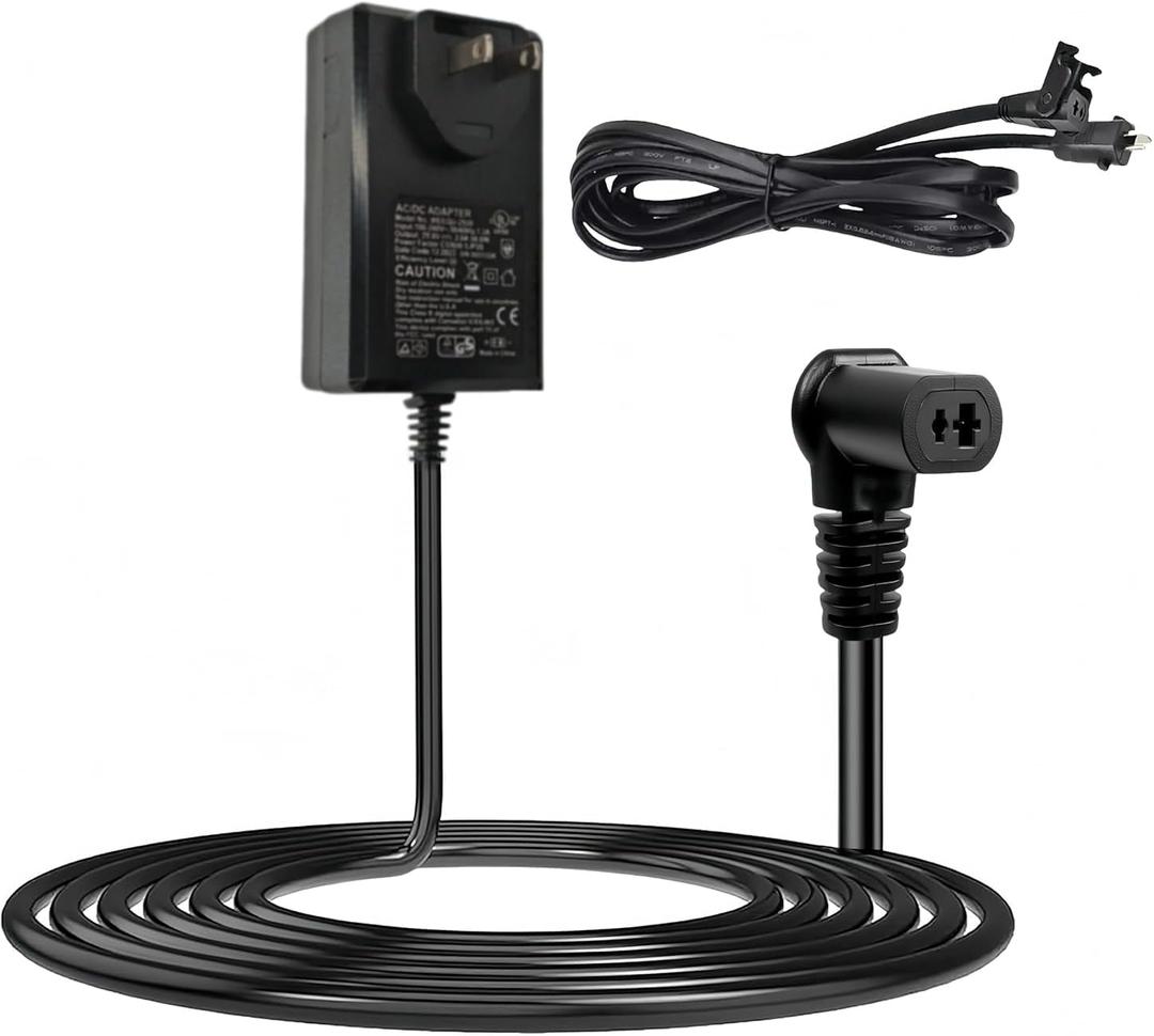 29V 2A AC/DC Switching Power Supply Adapter for Electric Recliners, Lift Chairs, Adjustable Beds, and Recliner Sofas - Compatible with Limoss, Okin, ZB-H290020A-C Models - 2-Pin Design