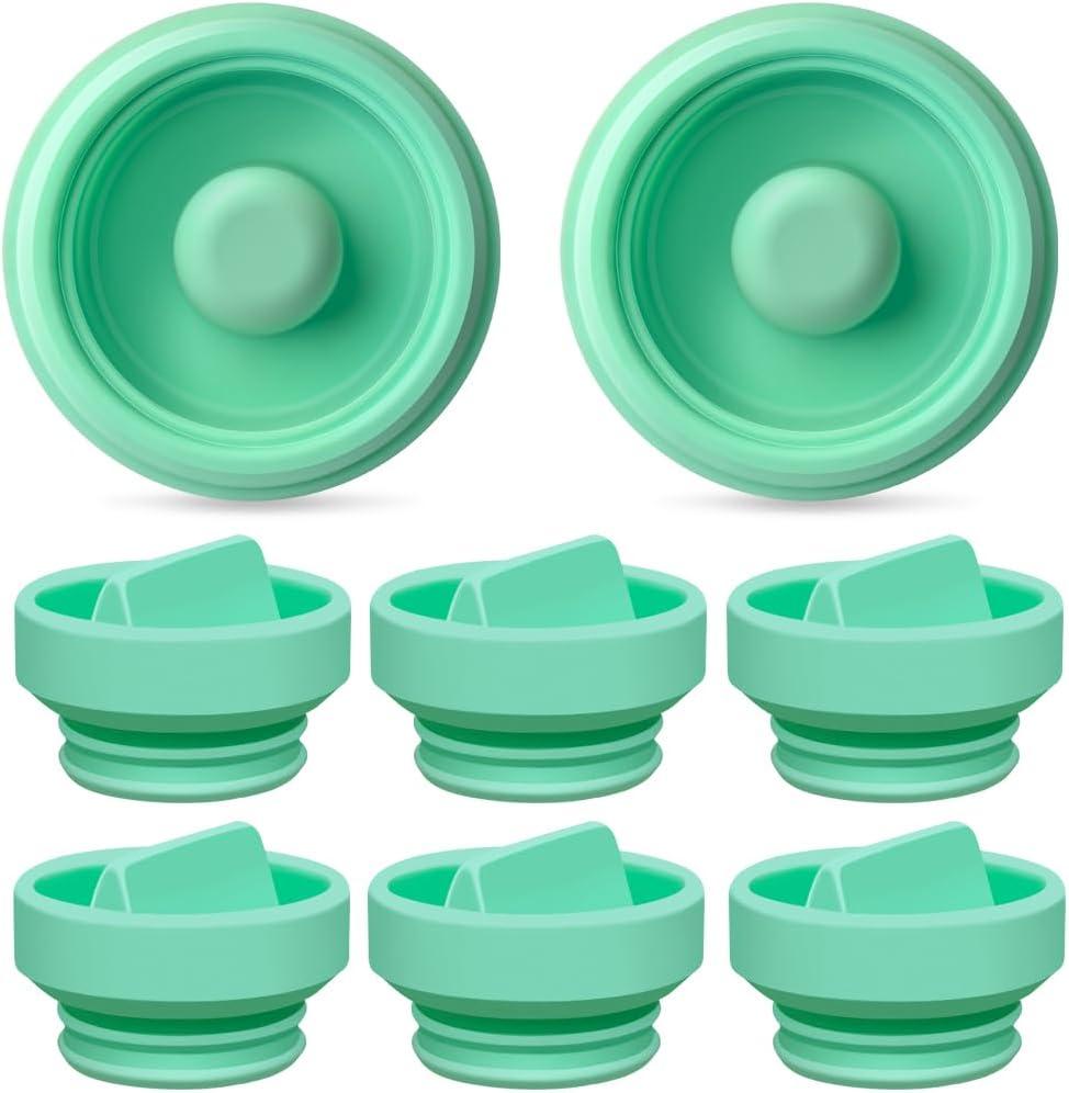 TB Tbuymax 2pc Diaphragm and 6pc Duckbill Valves Compatible with Elvie Stride Breast Pump Parts, Replace for Elvie Stride Pump Not Original Pump Seals Membrane Accessories