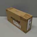 3.8 oz Plastic Dessert Cups with Spoons 50 Pack, Clear Square Mini Dessert Cups Appetizer Cups Parfait Cups Tumbler Cups for Mousse Puddings, Party Supplies