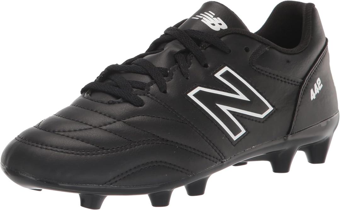 New Balance Unisex-Child 442 V2 Academy Fg (Black, 5.5)