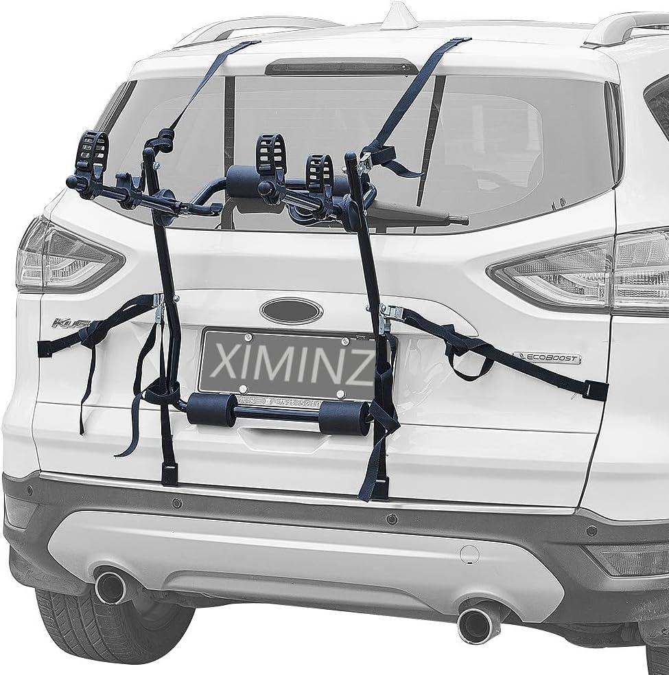 2-Bike Rack for SUV Car Bicycle Rack Carrier 8-Point Support, Black